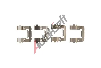 KAMOKA Sada psluenstv obloen kotouov brzdy KAM 1130085, 1130085