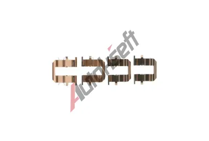 KAMOKA Sada psluenstv obloen kotouov brzdy KAM 1130086, 1130086