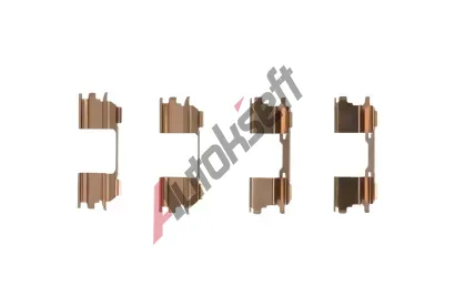 KAMOKA Sada psluenstv obloen kotouov brzdy KAM 1130098, 1130098