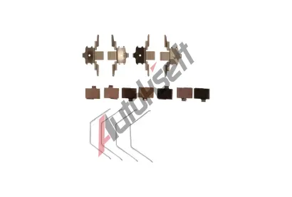 KAMOKA Sada psluenstv obloen kotouov brzdy KAM 1130120, 1130120