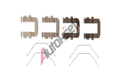 KAMOKA Sada psluenstv obloen kotouov brzdy KAM 1130212, 1130212