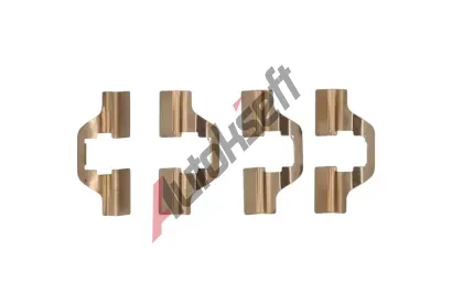 KAMOKA Sada psluenstv obloen kotouov brzdy KAM 1130250, 1130250