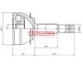 Kloub hnac�ho h��dele, sada&nbsp;KAMOKA&nbsp;&dash;&nbsp;KAM 6136