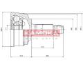 Kloub hnac�ho h��dele, sada&nbsp;KAMOKA&nbsp;&dash;&nbsp;KAM 6360