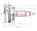 Kloub hnac�ho h��dele, sada&nbsp;KAMOKA&nbsp;&dash;&nbsp;KAM 6800