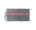 KAMOKA Kondenztor klimatizace KAM 7800008, 7800008