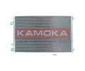 KAMOKA Kondenztor klimatizace KAM 7800208, 7800208