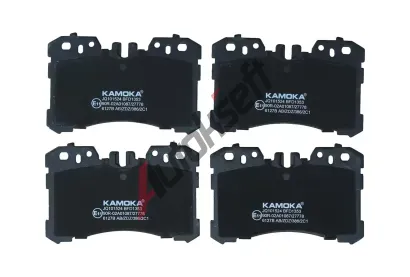 KAMOKA Sada brzdovch destiek KAM JQ101524, JQ101524
