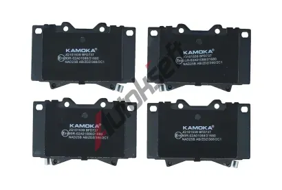 KAMOKA Sada brzdových destiček KAM JQ101539, JQ101539 KAMOKA Sada brzdových destiček KAM JQ101539, JQ101539