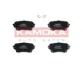 Sada brzdovch destiek KAMOKA ‐ KAM JQ1018154