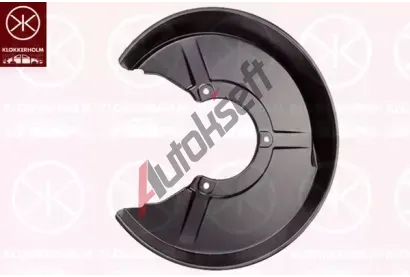 KLOKKERHOLM Ochrann plech proti neistotm brzdovho kotoue KK 0018875, 0018875