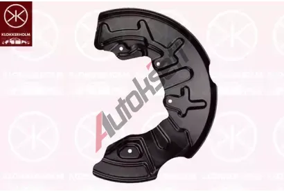 KLOKKERHOLM Ochranný plech proti nečistotám brzdového kotouče KK 0028376, 0028376 KLOKKERHOLM Ochranný plech proti nečistotám brzdového kotouče KK 0028376, 0028376