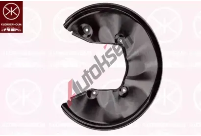 KLOKKERHOLM Ochranný plech proti nečistotám brzdového kotouče KK 0031877, 0031877  KLOKKERHOLM Ochranný plech proti nečistotám brzdového kotouče KK 0031877, 0031877