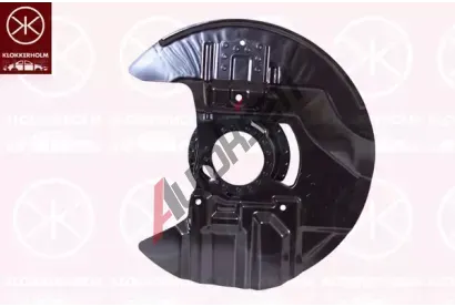 KLOKKERHOLM Ochrann� plech proti ne�istot�m brzdov�ho kotou�e KK 0061374, 0061374