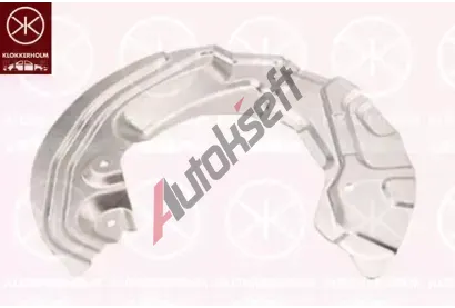 KLOKKERHOLM Ochrann� plech proti ne�istot�m brzdov�ho kotou�e KK 0062377, 0062377