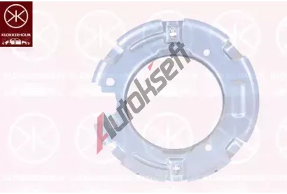 KLOKKERHOLM Ochrann� plech proti ne�istot�m brzdov�ho kotou�e KK 0063870, 0063870