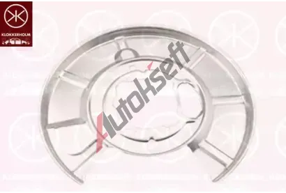 KLOKKERHOLM Ochrann� plech proti ne�istot�m brzdov�ho kotou�e KK 0066878, 0066878