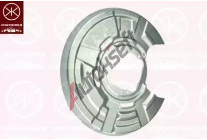 KLOKKERHOLM Ochrann� plech proti ne�istot�m brzdov�ho kotou�e KK 0067878, 0067878