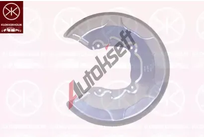 KLOKKERHOLM Ochrann� plech proti ne�istot�m brzdov�ho kotou�e KK 0071870, 0071870