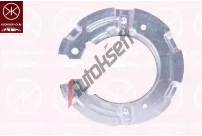 KLOKKERHOLM Ochranný plech proti nečistotám brzdového kotouče KK 0085870, 0085870  KLOKKERHOLM Ochranný plech proti nečistotám brzdového kotouče KK 0085870, 0085870