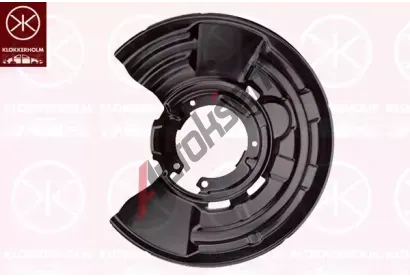 KLOKKERHOLM Ochrann� plech proti ne�istot�m brzdov�ho kotou�e KK 0085875, 0085875