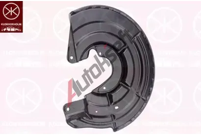 KLOKKERHOLM Ochrann plech proti neistotm brzdovho kotoue KK 0524877, 0524877