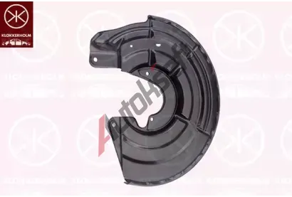 KLOKKERHOLM Ochrann plech proti neistotm brzdovho kotoue KK 0524878, 0524878
