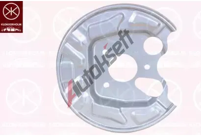 KLOKKERHOLM Ochrann plech proti neistotm brzdovho kotoue KK 0551878, 0551878