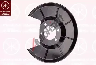 KLOKKERHOLM Ochrann plech proti neistotm brzdovho kotoue KK 2556877, 2556877