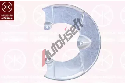 KLOKKERHOLM Ochrann plech proti neistotm brzdovho kotoue KK 3080370, 3080370