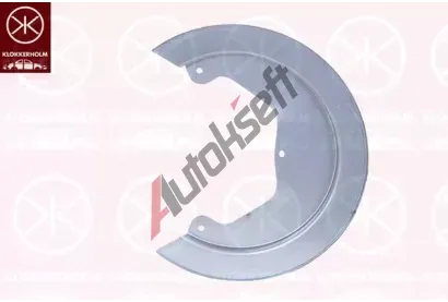 KLOKKERHOLM Ochrann� plech proti ne�istot�m brzdov�ho kotou�e KK 3081870, 3081870