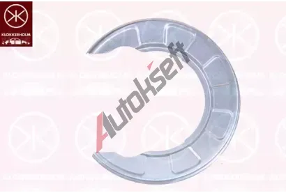 KLOKKERHOLM Ochrann plech proti neistotm brzdovho kotoue KK 3127870, 3127870