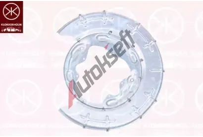KLOKKERHOLM Ochrann plech proti neistotm brzdovho kotoue KK 3267878, 3267878