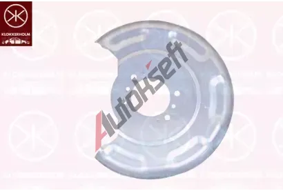 KLOKKERHOLM Ochrann� plech proti ne�istot�m brzdov�ho kotou�e KK 3279877, 3279877