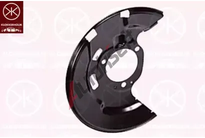 KLOKKERHOLM Ochrann plech proti neistotm brzdovho kotoue KK 5053373, 5053373