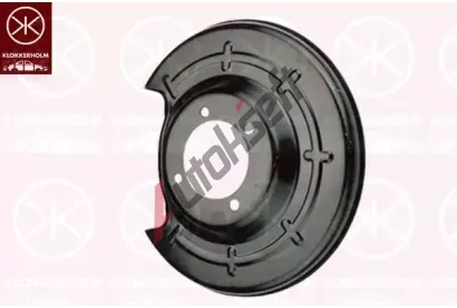 KLOKKERHOLM Ochrann plech proti neistotm brzdovho kotoue KK 5053878, 5053878