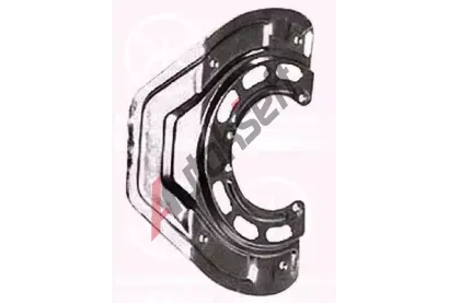 KLOKKERHOLM Ochranný plech proti rozstřikování - brzdový kotouč KK 5077379, 5077379 KLOKKERHOLM Ochranný plech proti rozstřikování - brzdový kotouč KK 5077379, 5077379