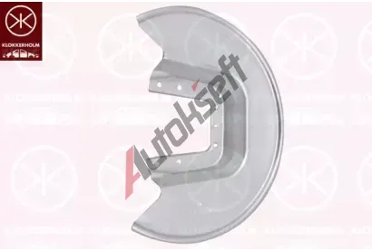 KLOKKERHOLM Ochranný plech proti nečistotám brzdového kotouče KK 5507879, 5507879 KLOKKERHOLM Ochranný plech proti nečistotám brzdového kotouče KK 5507879, 5507879
