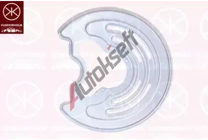 KLOKKERHOLM Ochrann plech proti neistotm brzdovho kotoue KK 6062878, 6062878