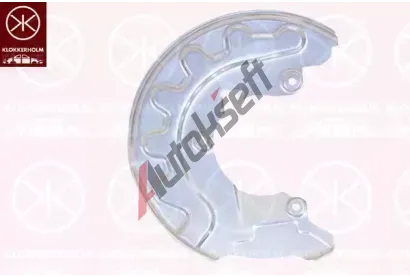 KLOKKERHOLM Ochrann plech proti neistotm brzdovho kotoue KK 7516378, 7516378