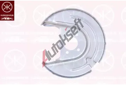KLOKKERHOLM Ochrann plech proti neistotm brzdovho kotoue KK 7522878, 7522878