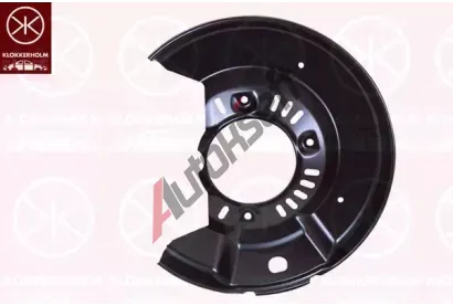 KLOKKERHOLM Ochrann plech proti neistotm brzdovho kotoue KK 8109376, 8109376