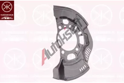 KLOKKERHOLM Ochrann plech proti neistotm brzdovho kotoue KK 8118377, 8118377