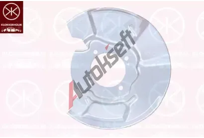KLOKKERHOLM Ochrann plech proti neistotm brzdovho kotoue KK 8128377, 8128377