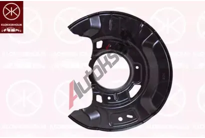 KLOKKERHOLM Ochrann plech proti neistotm brzdovho kotoue KK 8155377, 8155377