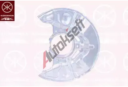 KLOKKERHOLM Ochrann plech proti neistotm brzdovho kotoue KK 8161378, 8161378