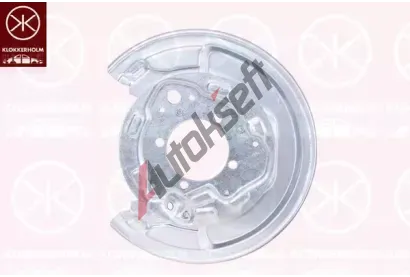 KLOKKERHOLM Ochrann plech proti neistotm brzdovho kotoue KK 8161877, 8161877