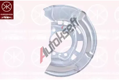 KLOKKERHOLM Ochrann plech proti neistotm brzdovho kotoue KK 8183377, 8183377