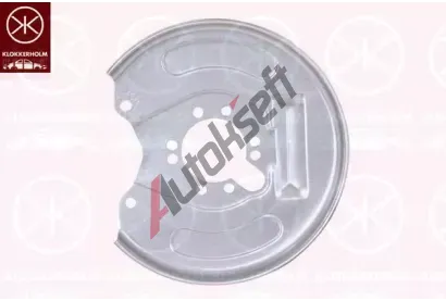 KLOKKERHOLM Ochrann plech proti neistotm brzdovho kotoue KK 9008877, 9008877