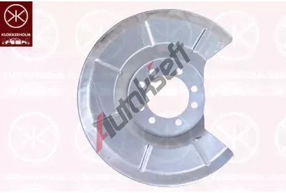 KLOKKERHOLM Ochrann plech proti neistotm brzdovho kotoue KK 9009870, 9009870